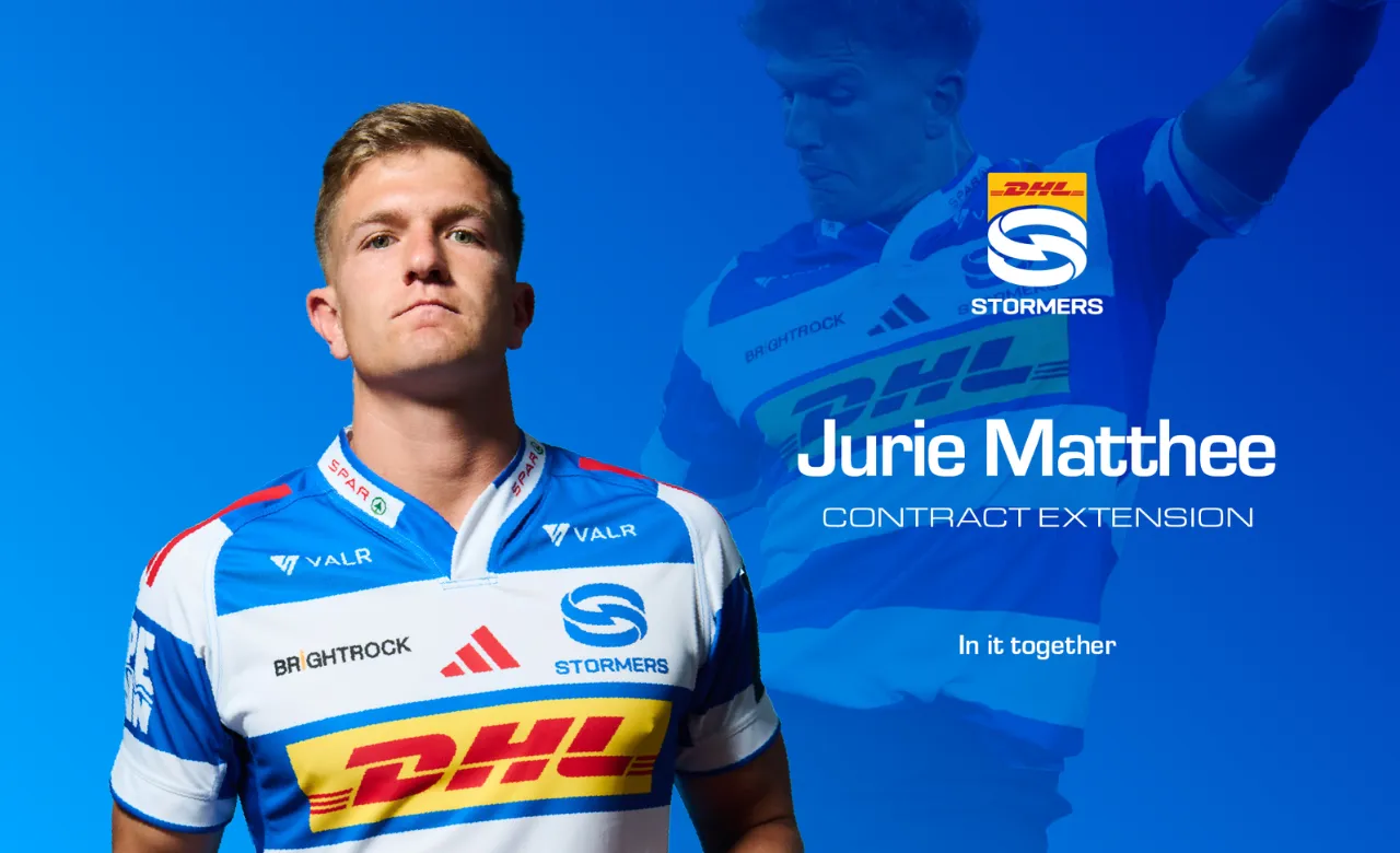 Stormers Lock Down Rising Star Jurie Matthee with New Three-Year Deal